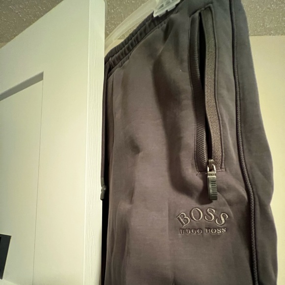 Boss by Hugo Boss Embroidered Button Up Tapered Track Pants - Picture 4 of 9